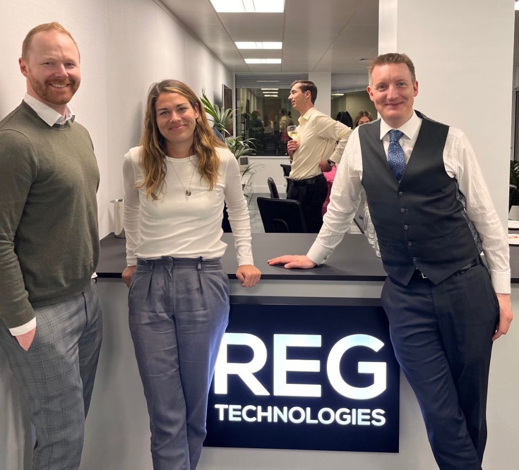 Image of REG Technologies team during a 2022 networking event