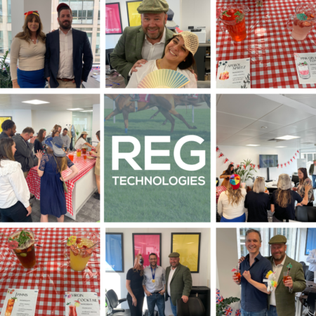 REG Technologies' team at REG socials